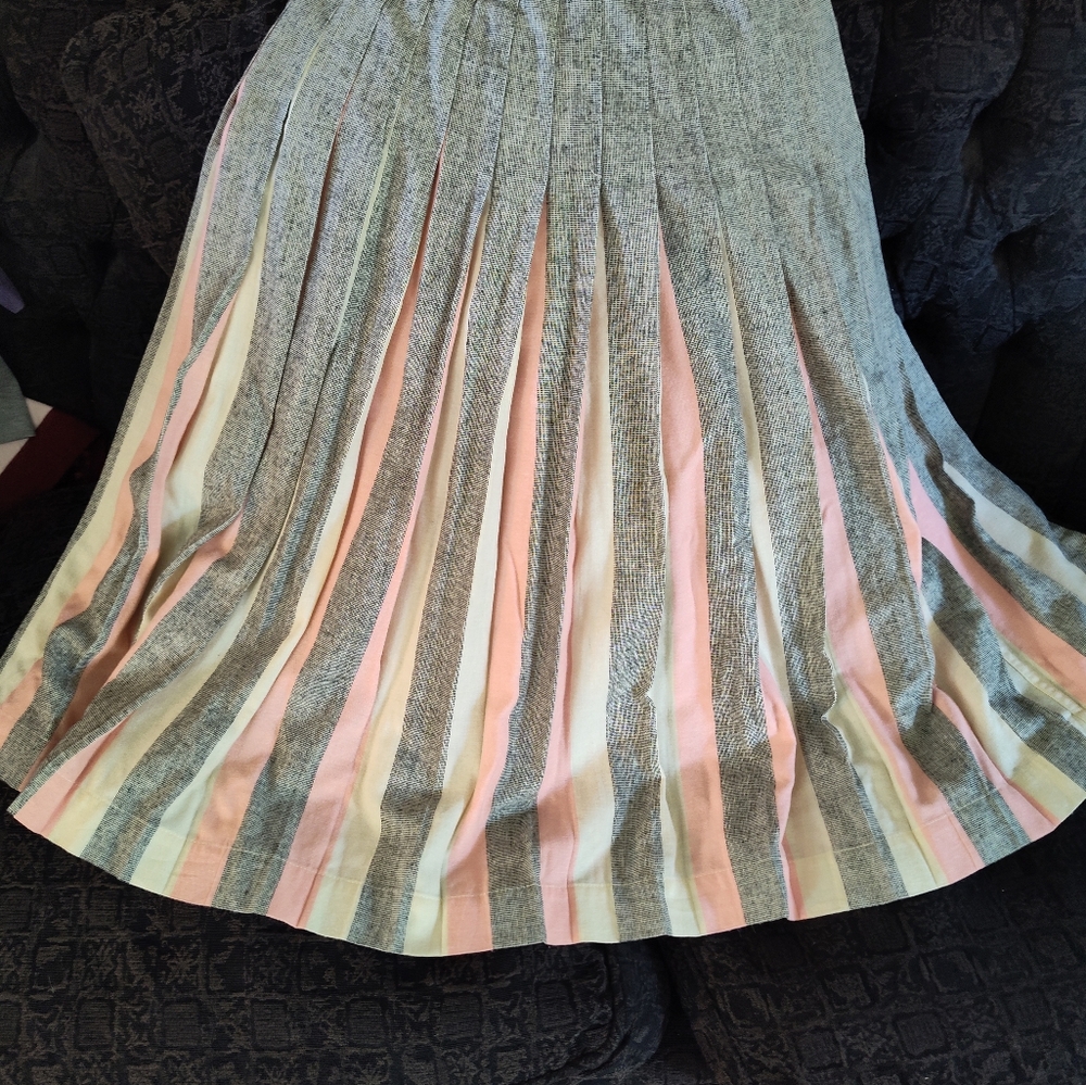 1950s skirt wool reversible S